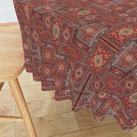 Rich Moroccan colours / red Persian rugs