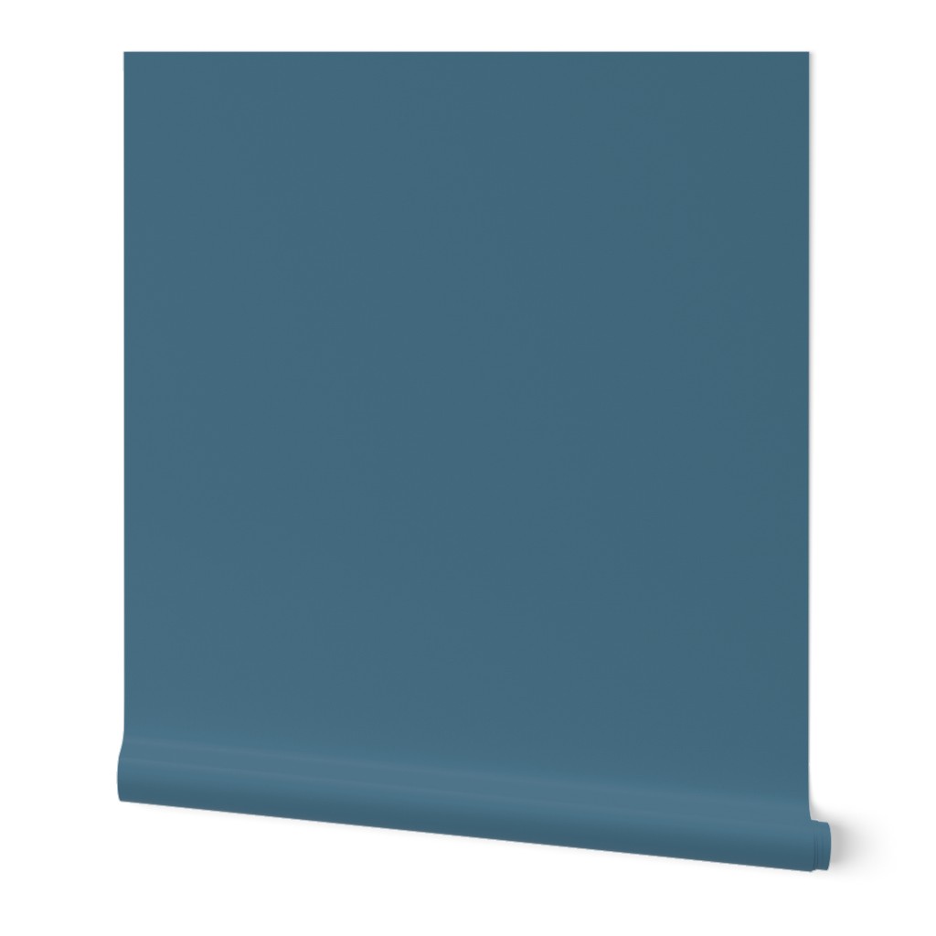 Solid Color - Island Bay Blue  (solid coordinate for Island Dreams collection, dusty blue, blue, gray blue, green blue, boho)