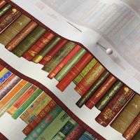 Jane Austen bookshelf rotated mini