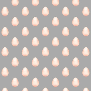 Easter Egg Style Elegant Dotted Print Pattern