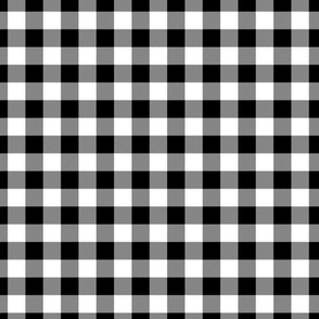 Black & White Square Pattern Minimal Abstract Style