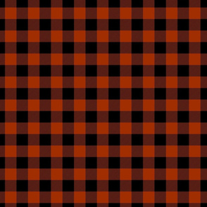 Black & Red Squared Pattern Minimal Abstract Style
