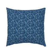 Blue Soma Paisley - Small Scale