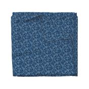 Blue Soma Paisley - Small Scale
