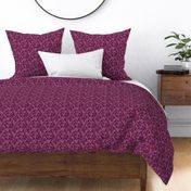 Fuschia Soma Paisley - Small Scale