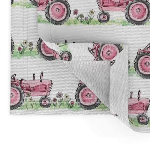 Pink Tractor, Large, approx 3 inch ©Luanne Marten