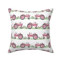 Pink Tractor, Large, approx 3 inch ©Luanne Marten