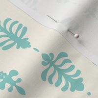 Baby quilt- mint - small