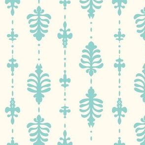 Baby quilt- mint - small