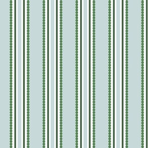 Blue & Green Summer Stripe