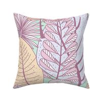 Tropical leaves collection
