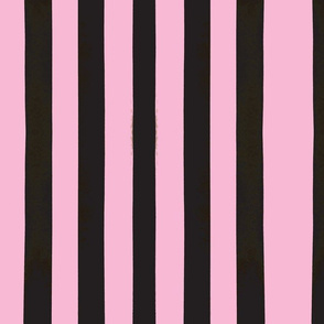 Black & Pink Stripes