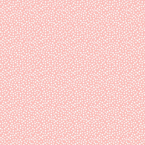 Small spring flower dots pink