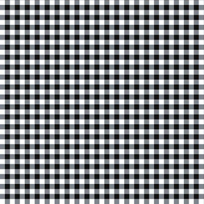 GINGHAM (black white)