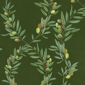 Olive Wreath Green