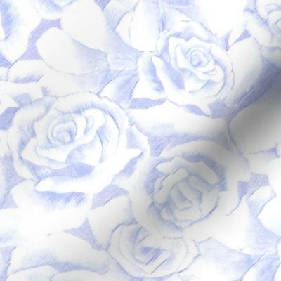 Wedgewood Blue Roses 