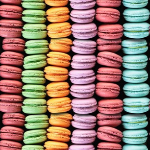 Stacks of French Macrons