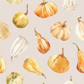 Fall Gourds / Pearl Textured