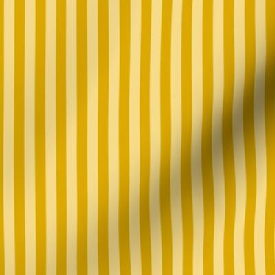 Goldenrod Bengal Stripe Pattern Vertical in Mellow Yellow