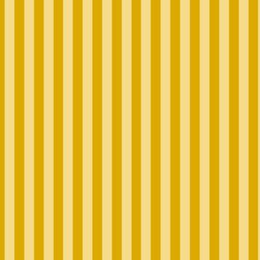Goldenrod Bengal Stripe Pattern Vertical in Mellow Yellow