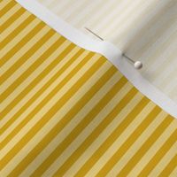 Small Goldenrod Bengal Stripe Pattern Horizontal in Mellow Yellow
