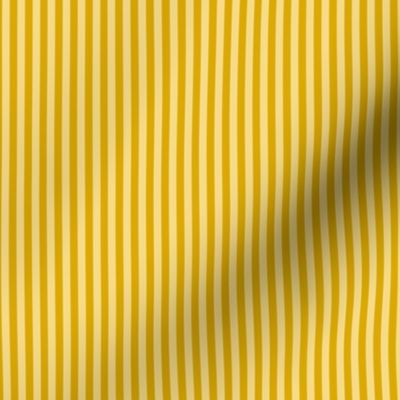 Small Goldenrod Bengal Stripe Pattern Vertical in Mellow Yellow