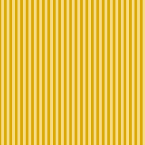 Small Goldenrod Bengal Stripe Pattern Vertical in Mellow Yellow