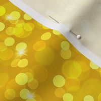 Sparkly Bokeh Pattern - Goldenrod Color