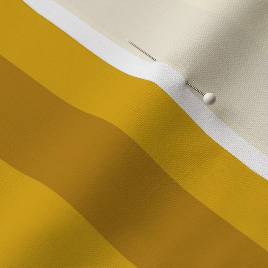 Large Goldenrod Awning Stripe Pattern Vertical in Dark Goldenrod