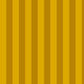 Goldenrod Awning Stripe Pattern Vertical in Dark Goldenrod