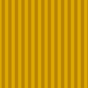 Goldenrod Bengal Stripe Pattern Vertical in Dark Goldenrod