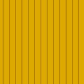 Goldenrod Pin Stripe Pattern Vertical in Dark Goldenrod