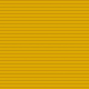 Small Goldenrod Pin Stripe Pattern Horizontal in Dark Goldenrod