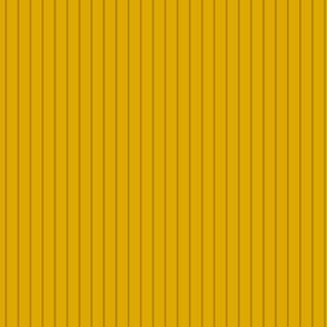 Small Goldenrod Pin Stripe Pattern Vertical in Dark Goldenrod