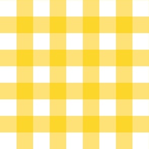 Yellow Gingham - Large (Summer Collection)