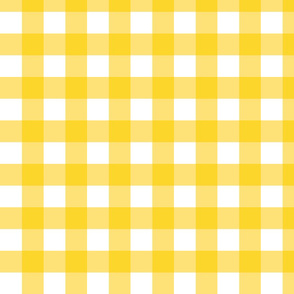 Yellow Gingham - Medium (Summer Collection)