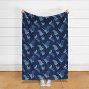 Heron - blue - large