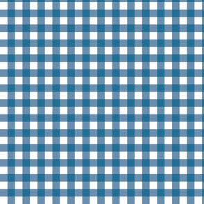 Dark Blue Gingham - Small (Summer Collection)