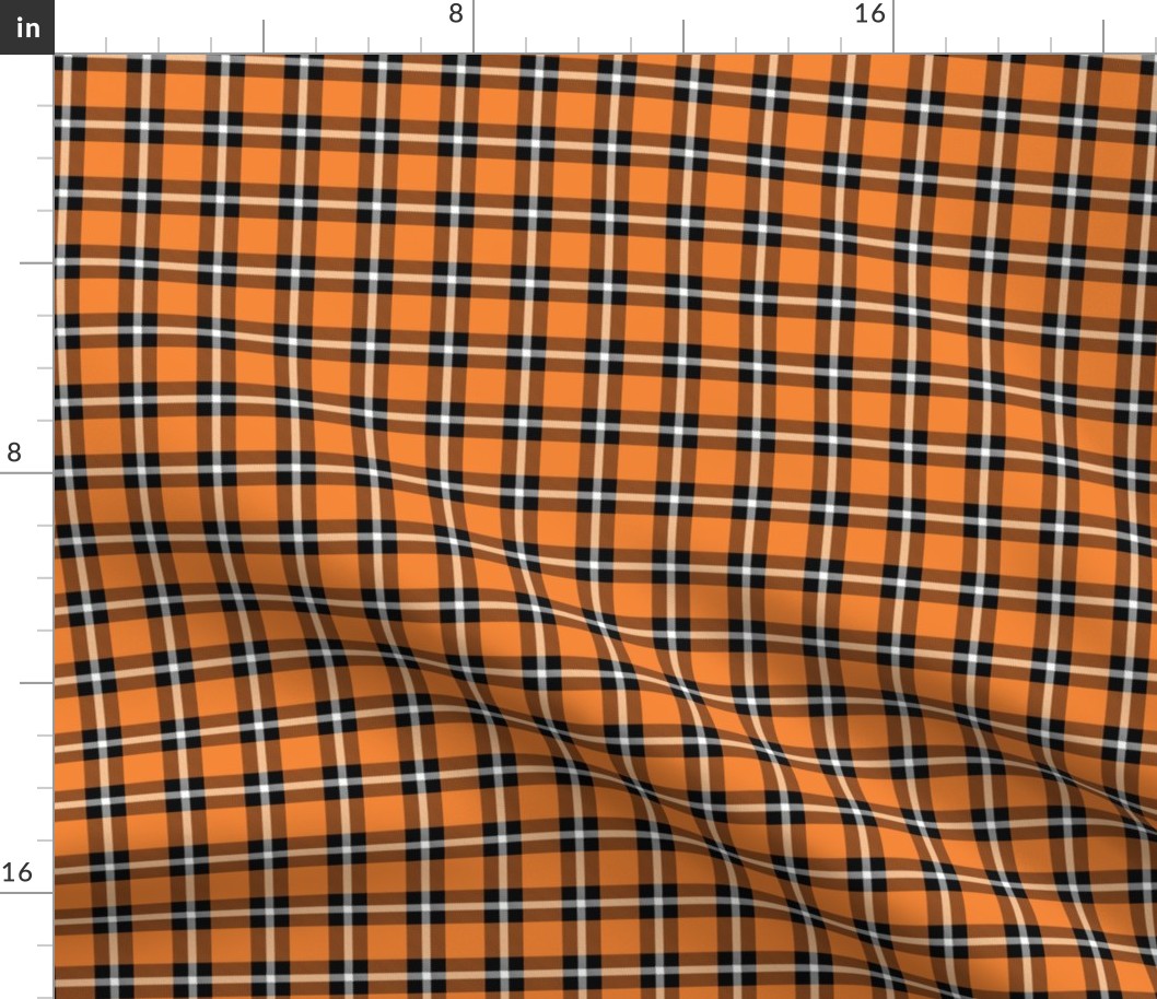 Orange Plaid - Small (Summer Collection)