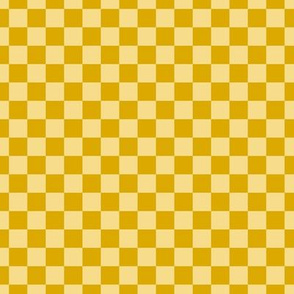 Checker Pattern - Goldenrod and Mellow Yellow Colors