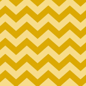 Chevron Pattern - Goldenrod and Mellow Yellow Colors