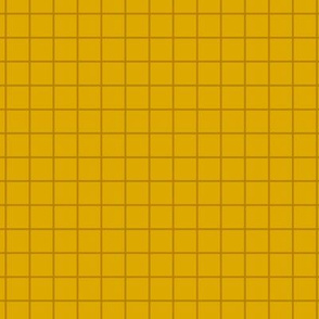 Grid Pattern - Goldenrod and Dark Goldenrod Colors