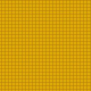 Small Grid Pattern - Goldenrod and Dark Goldenrod Colors