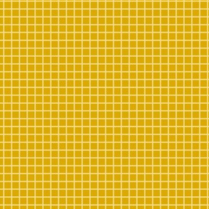 Small Grid Pattern - Goldenrod and Mellow Yellow Colors