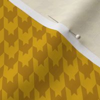 Houndstooth Pattern - Goldenrod and Dark Goldenrod Colors