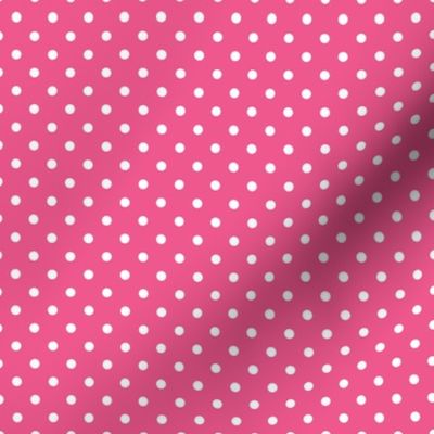 Pink With White Polka Dots - Small (Summer Collection)