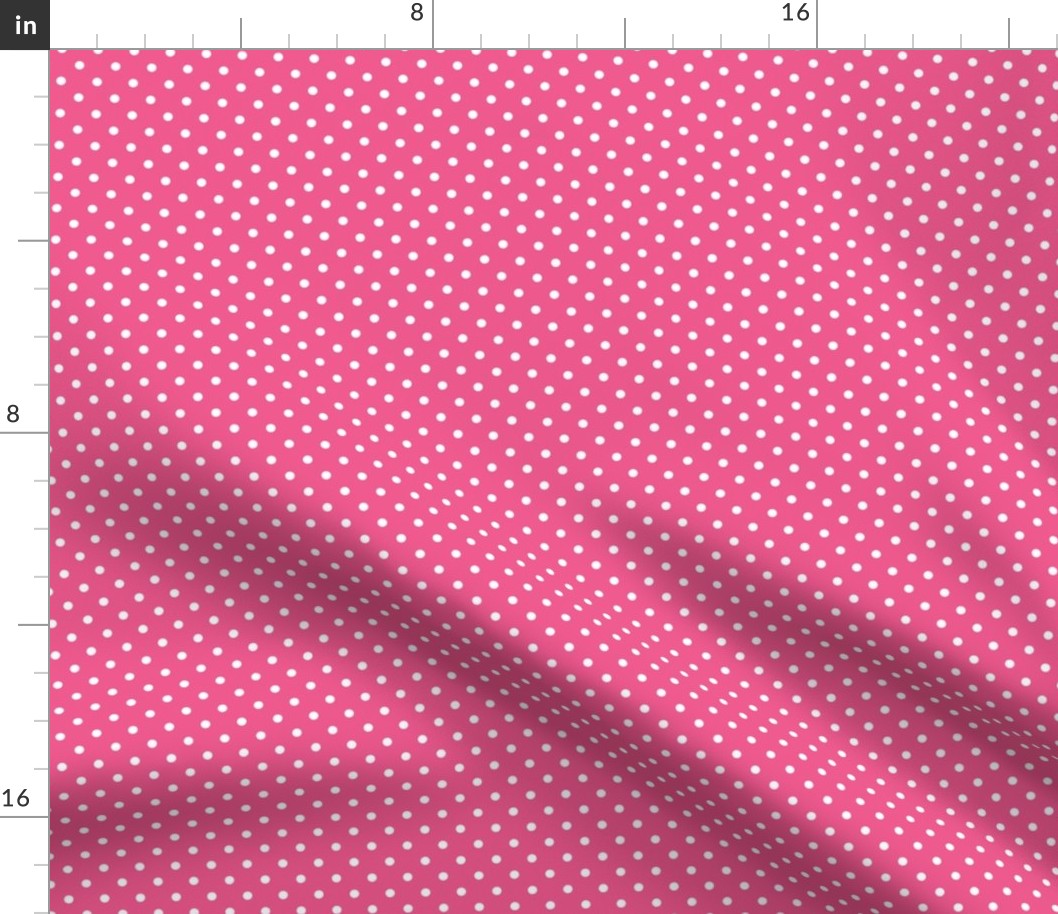 Pink With White Polka Dots - Small (Summer Collection)