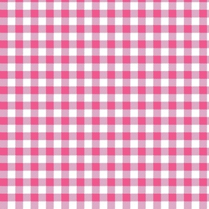 Pink And White Check - Small (Summer Collection)