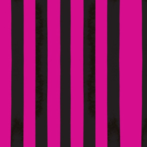Magenta & Black Stripes