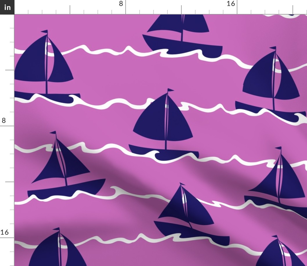 Setting Sail - Pink